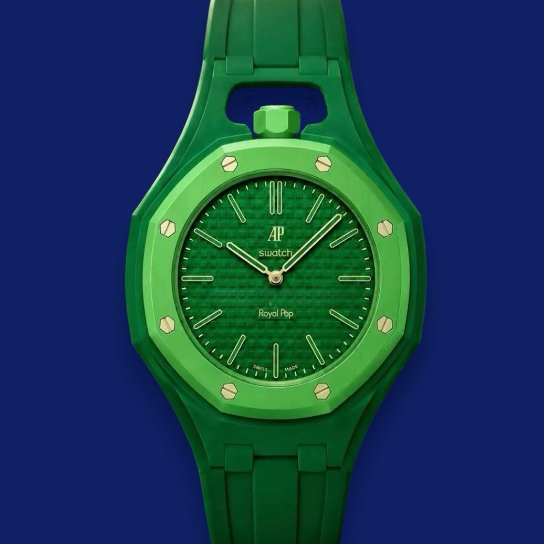 Swatch x AP Royal Pop Custom Wrist Strap – Limited Edition
