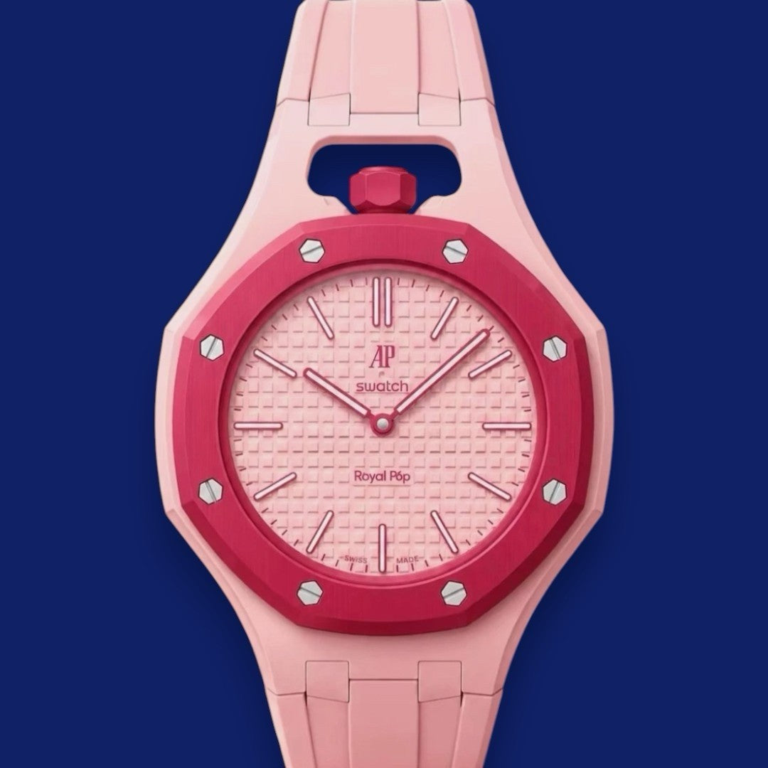 Swatch x AP Royal Pop Custom Wrist Strap – Limited Edition