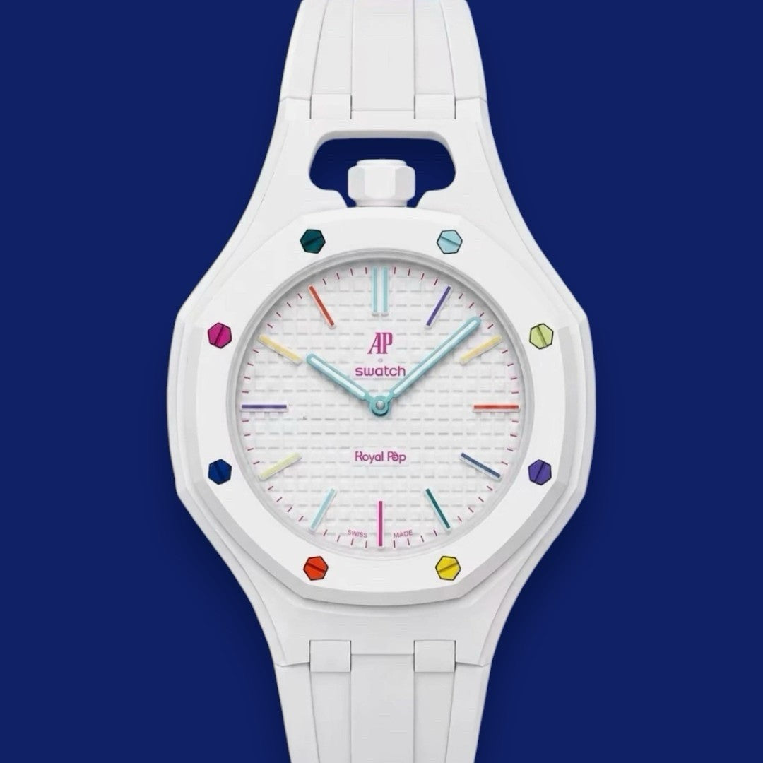 Swatch x AP Royal Pop Custom Wrist Strap – Limited Edition