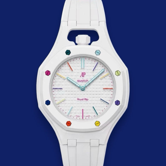 Swatch x AP Royal Pop Custom Wrist Strap – Limited Edition